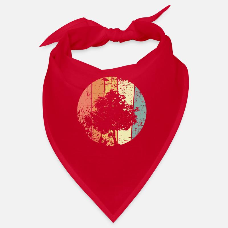 Umweltschutz Baum retro Klimaschutz Bandana