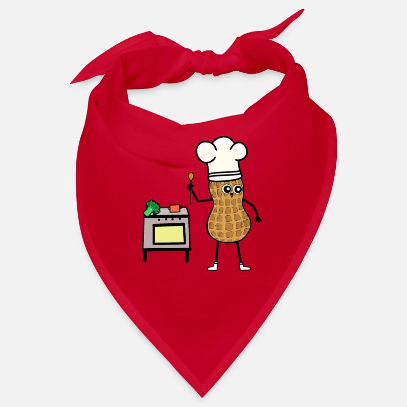 Erdnuss Koch Kochen Küche Herd Hobbykoch Bandana