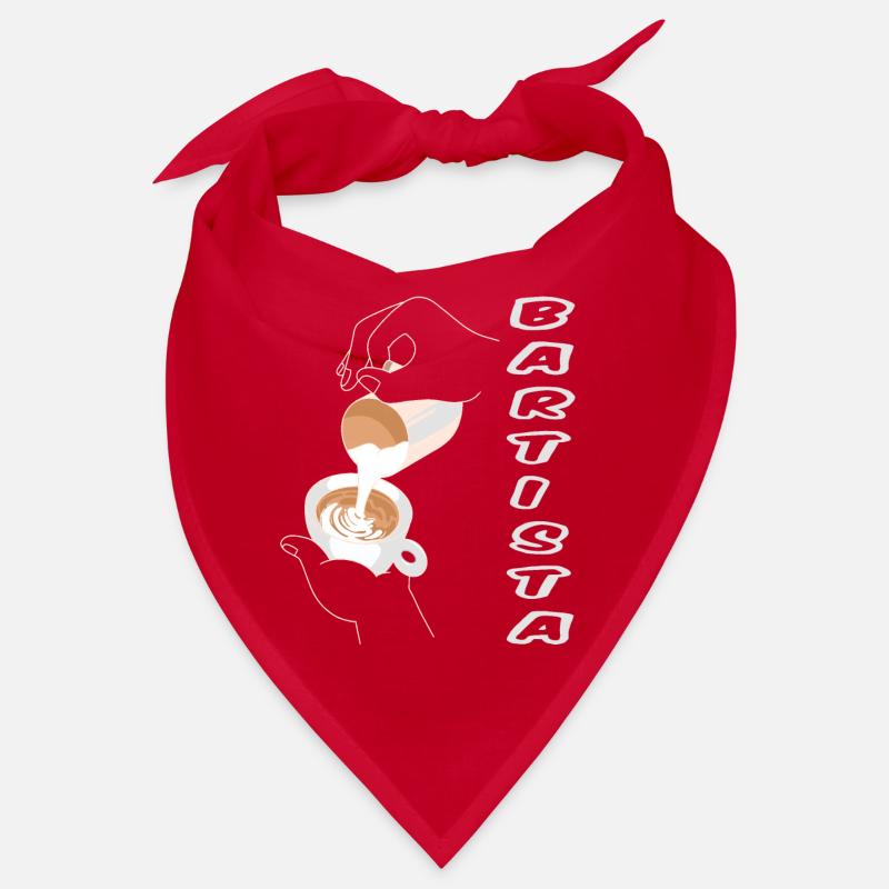 Bartista Barista Bart Kaffee Coffein Geschenk Bandana