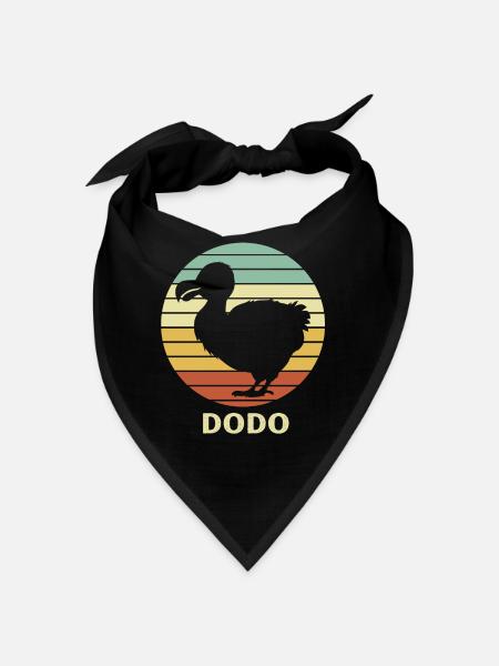 Dodo - Bandana - noir - Devant