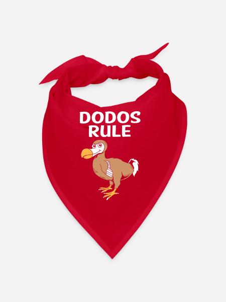 Dodo - Bandana - Rot - Vorne