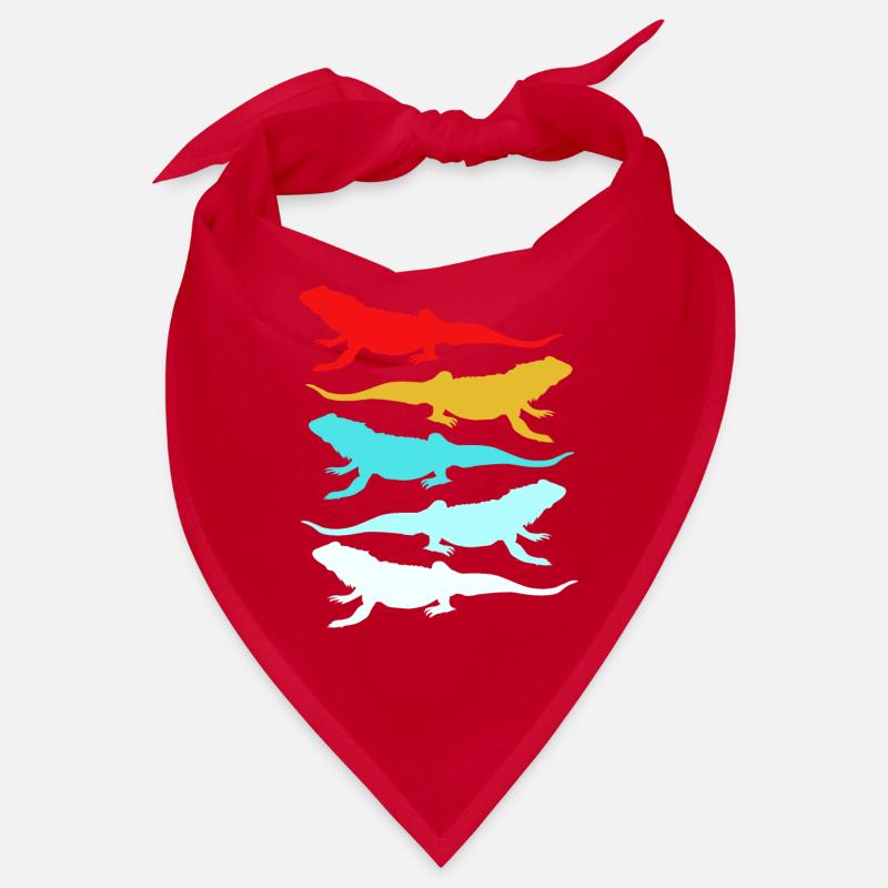 Bartagamen Reptile Lizard Reptile Pogona Bartagame Bandana