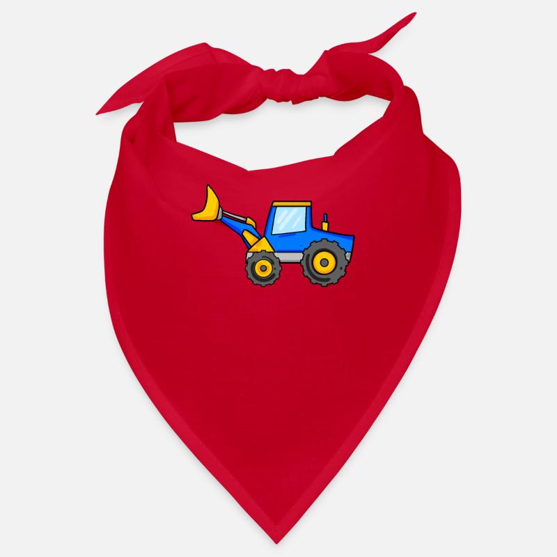 Construction site vehicles Bandana