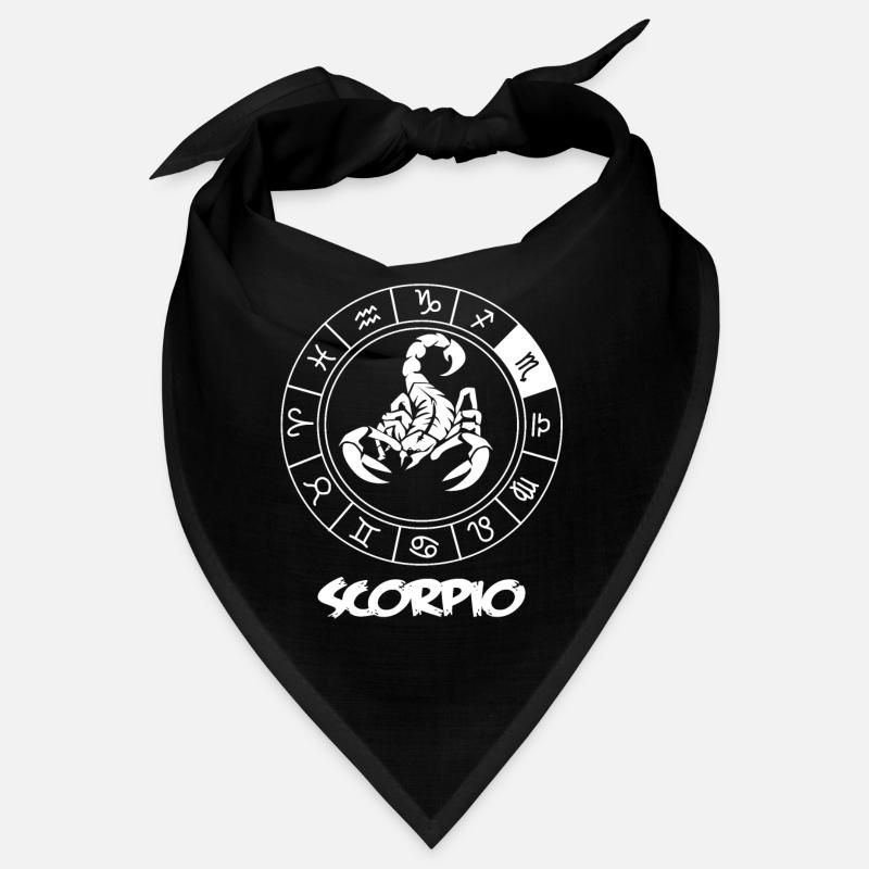 Scorpion Signes du zodiaque Bandana