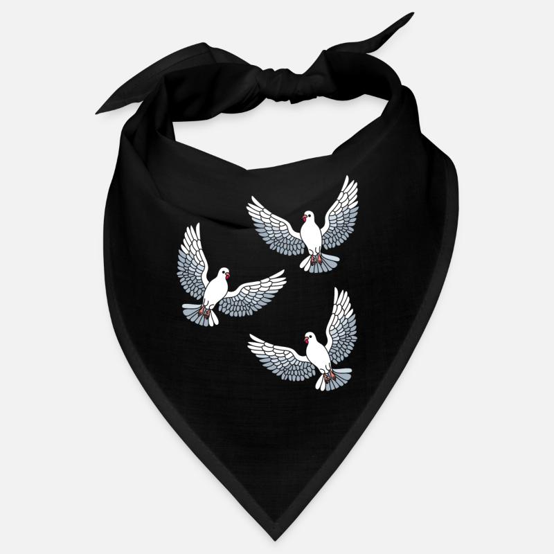 Pigeons Oiseaux Bandana