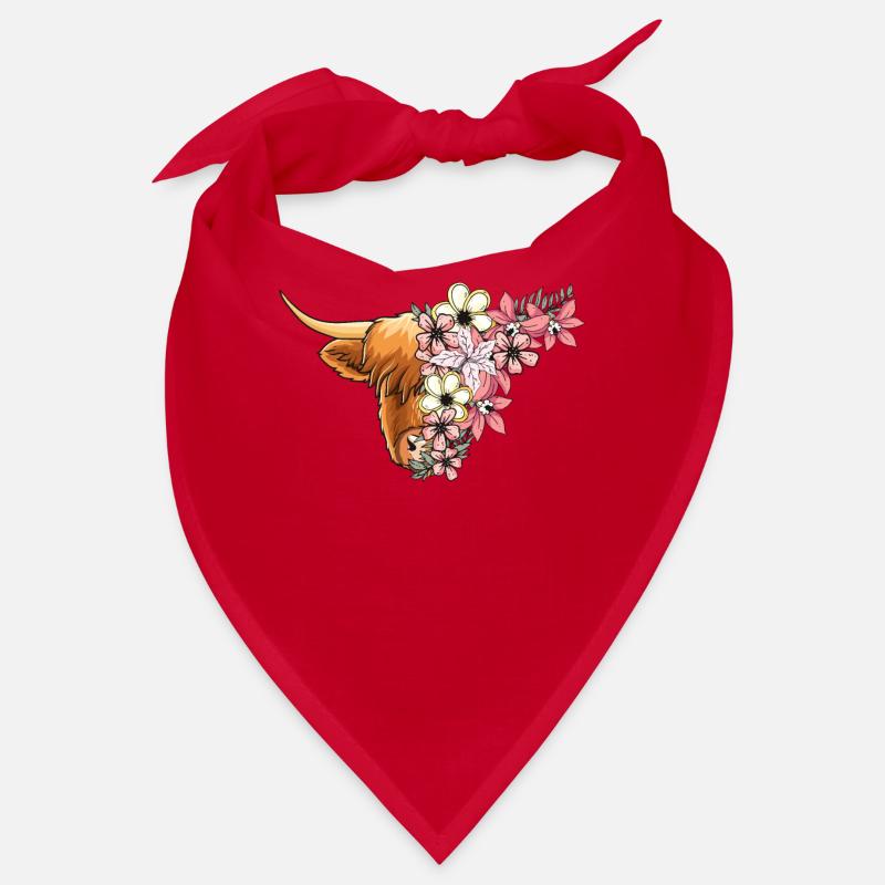 Des fleurs de haute-terre Bandana