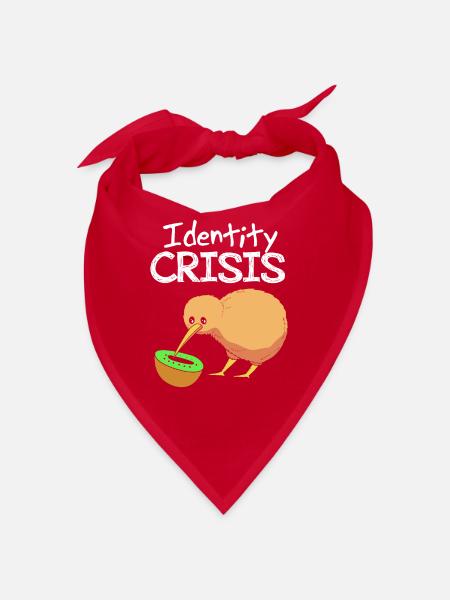 kiwi-bird kiwi bird - Bandana - red - Front