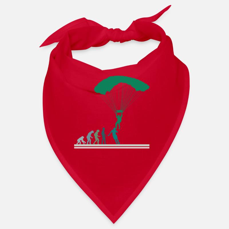 Parachutist Evolution Parachute Skydiving Bandana