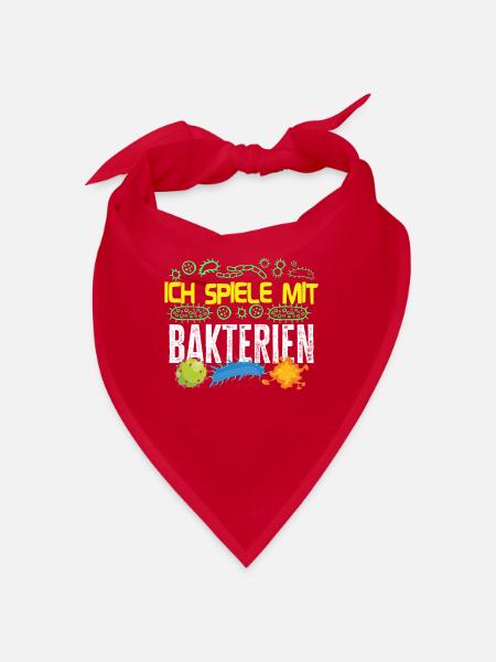 Mikrobiologe Mikrobiologie : spiele mit Bakterien - Bandana - Rot