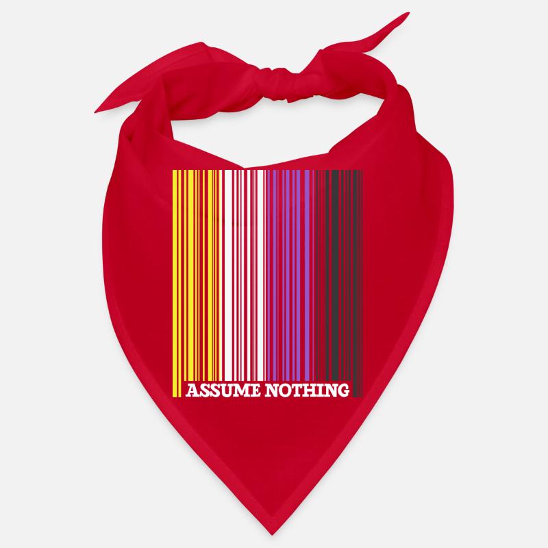 Nonbinary Flag Barcode Enby Genderqueer LGBT Bandana