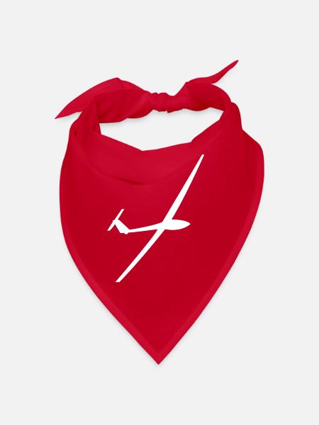 Glider Glider Gliding Glider - Bandana - red - Front