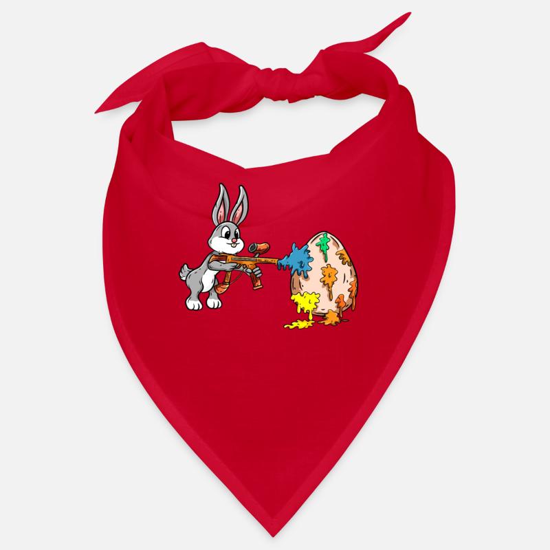 Ostern Ostereier färben Bandana