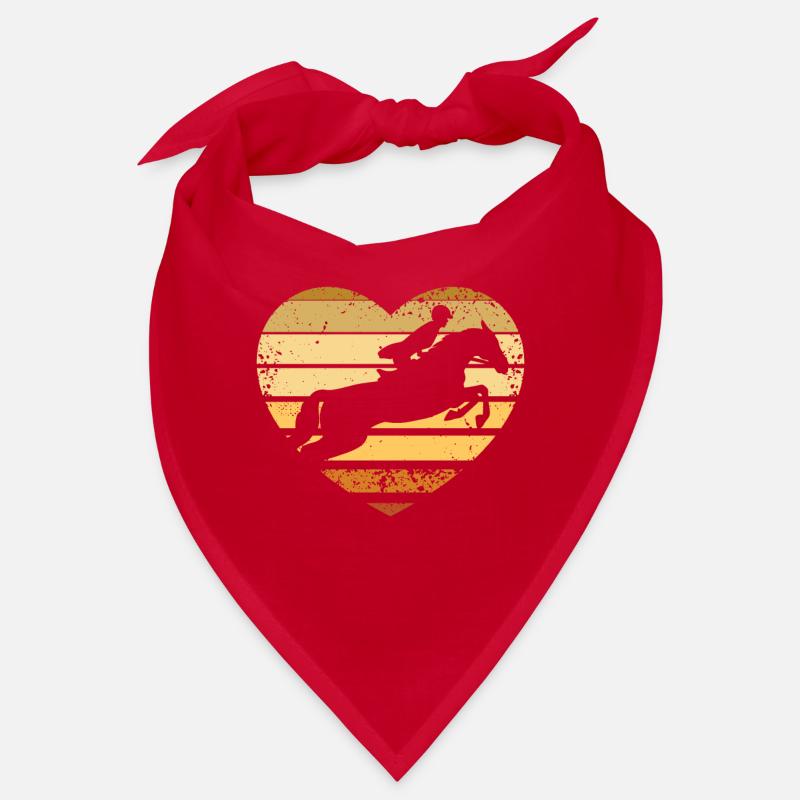 Springreiten Herz Bandana