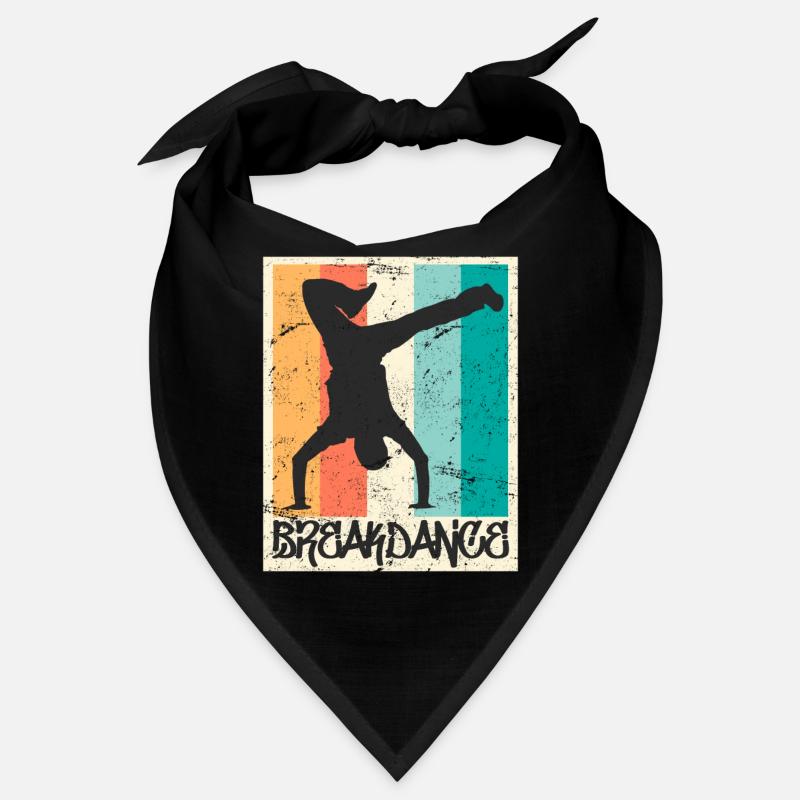 Breakdance Vintage B-Boy Breakdancer Bandana
