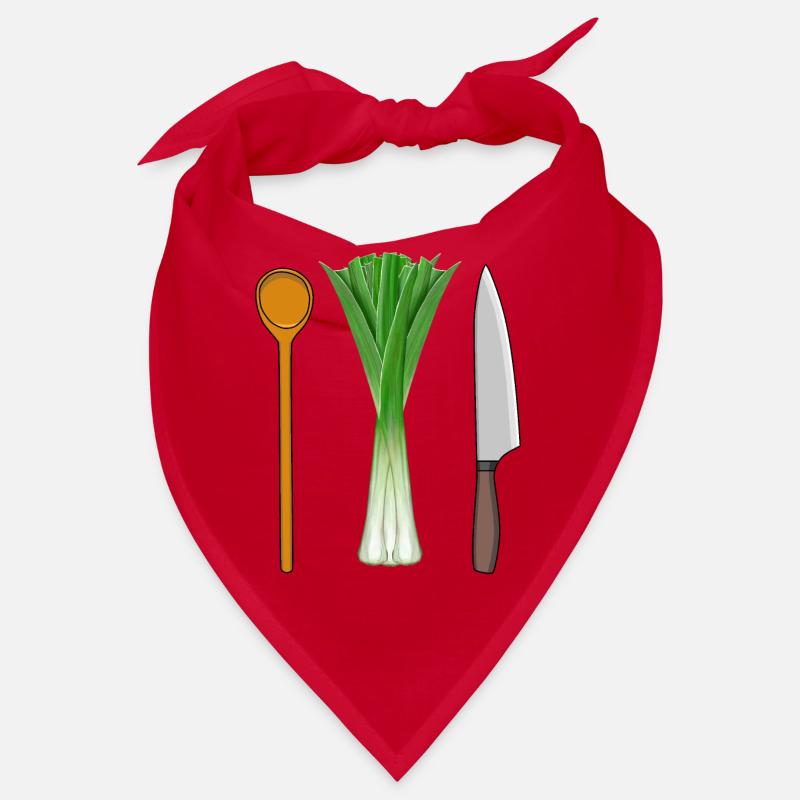 Lauch Vegetarisch kochen Kochlöffel Job Berufe Bandana