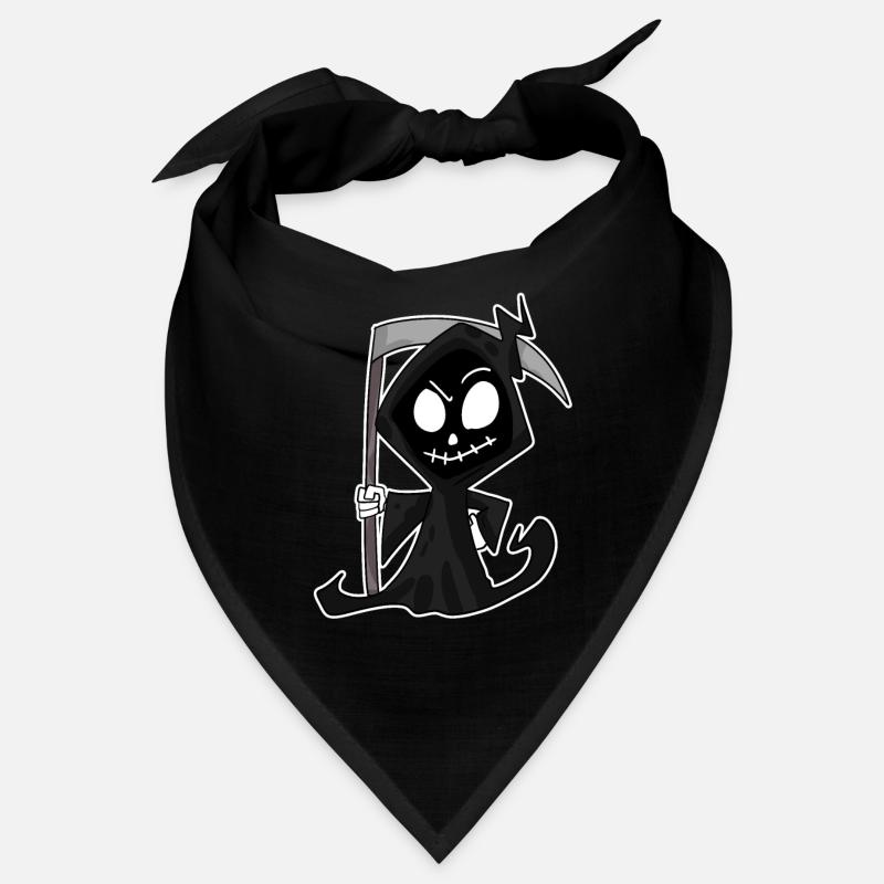 Sensenmann mit Sense Bandana