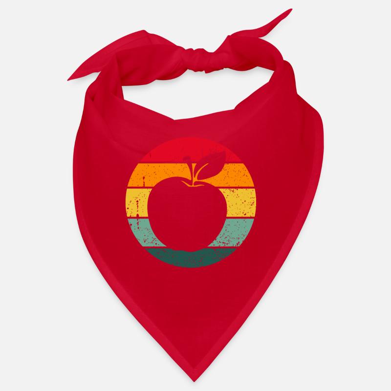 Vintage Retro Apple Fruit Apple Tree Gift Idea Bandana