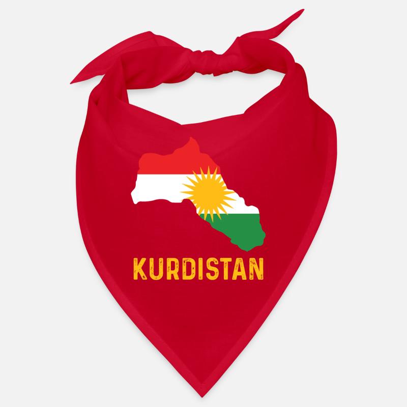 Kurdistan drapeau Kurde Patrie Bandana