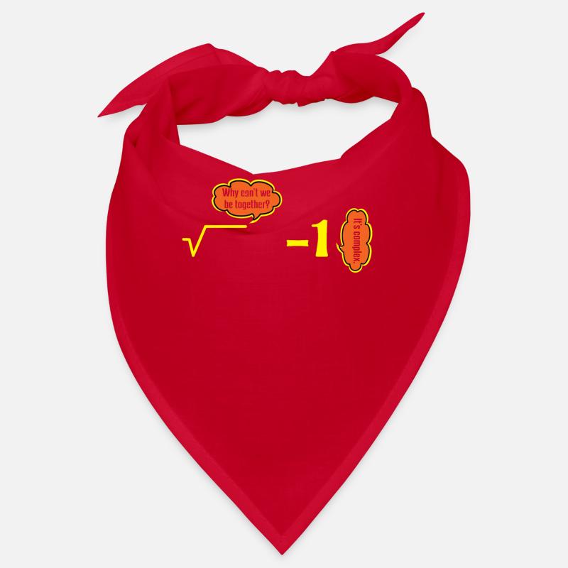 It's Complex Numbers Math Jokes Humor Bandana