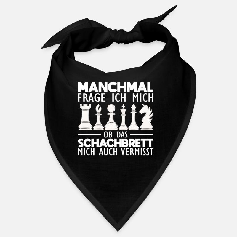 Schach Sprüche Bandana
