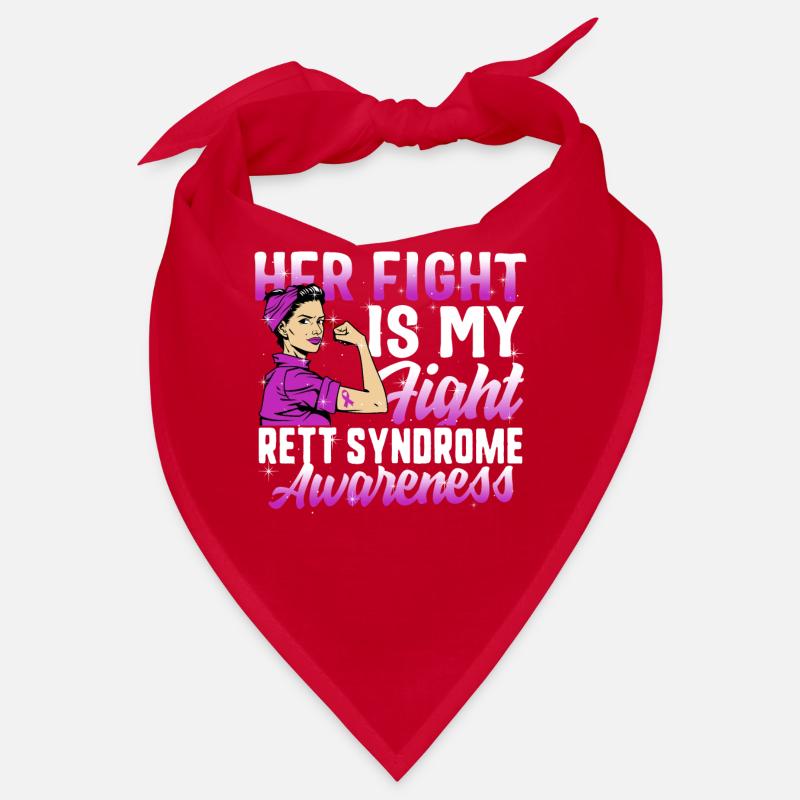 Son combat est mon combat, conscience du syndrome de Rett Bandana