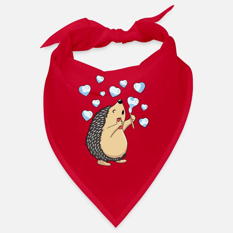 Ein süßer Igel Kostüm Bandana