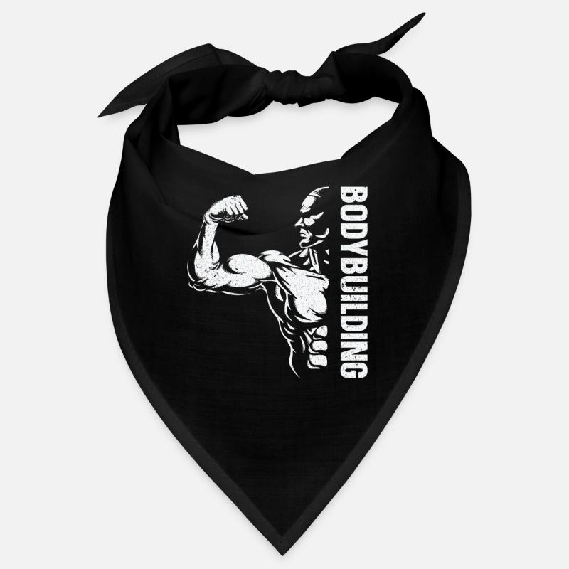 Bodybuilder Body Building Strength Training Gift Bandana