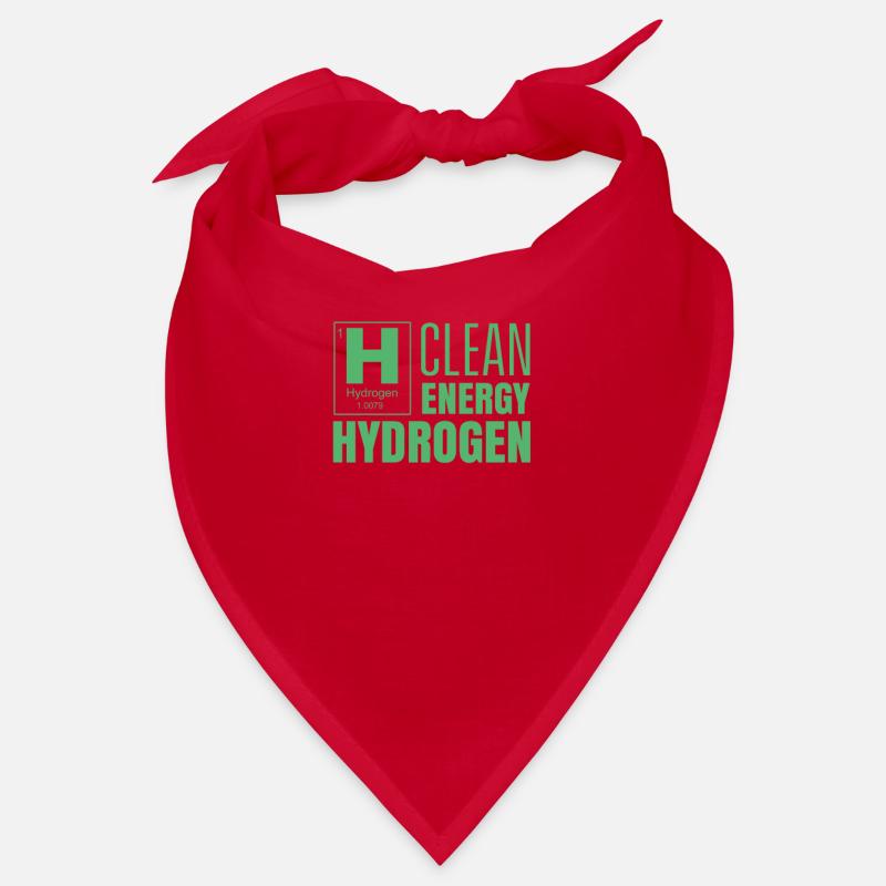 Clean Energy Hydrogen Hydrogen Symbol H Bandana