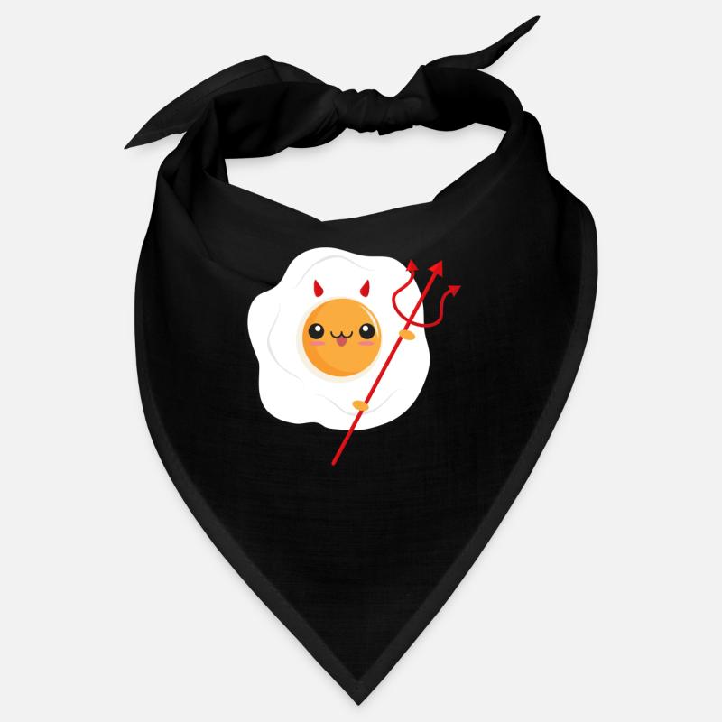 Devil Egg Fried Egg Satan Devil Bandana