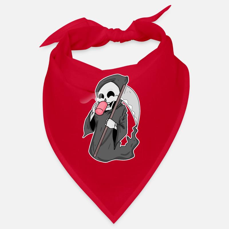 Sensenmann mit Kaffee Bandana