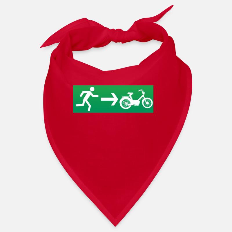 Emergency exit moped moped Bandana