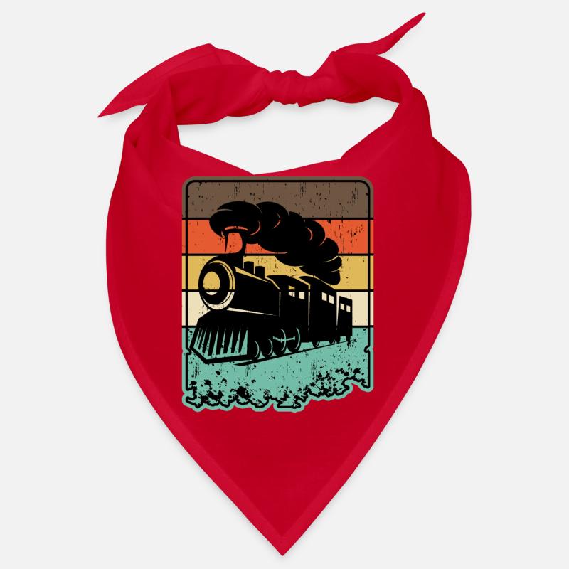 Retro train Bandana