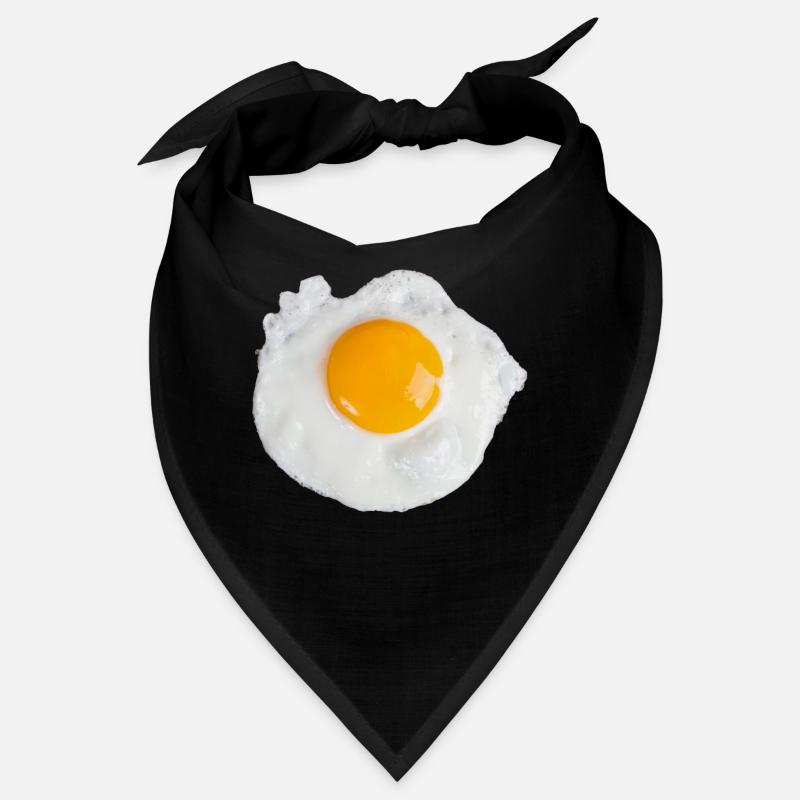 Egg Fried Egg Scrambled Eggs Breakfast Egg for Toast Bandana
