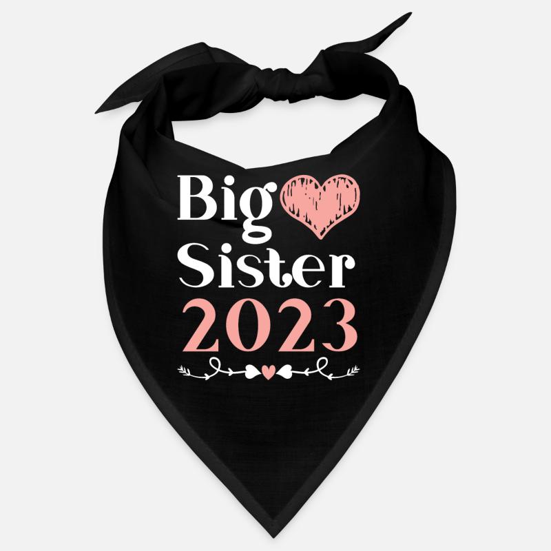 Große Schwester 2023 Großes Schwesterchen 23 Bandana