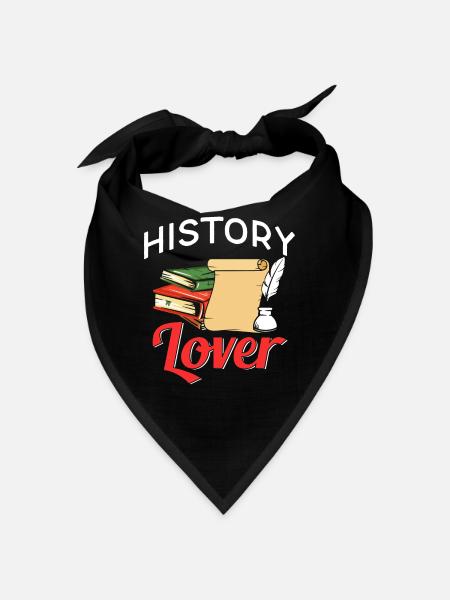 History Lovers Historian Profession History - Bandana - red - Front