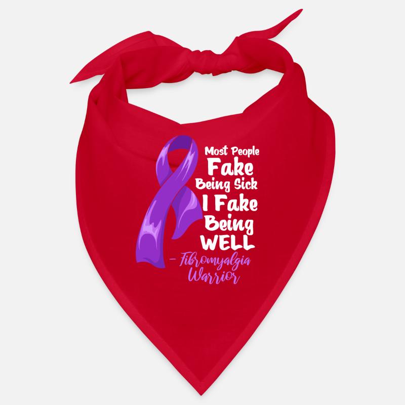 Fibromyalgia - Bandana - red
