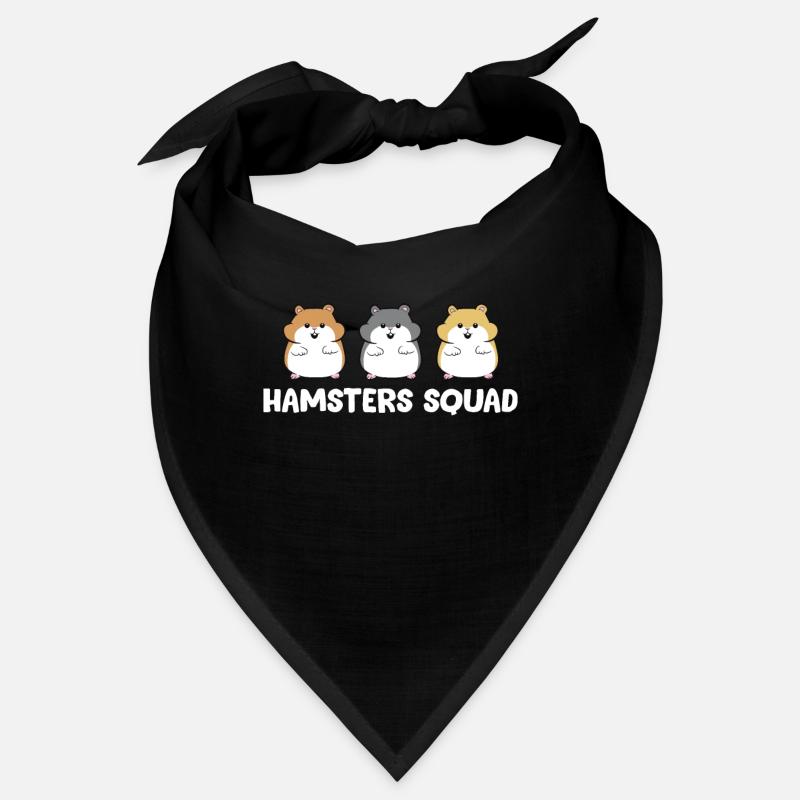 Hamstertruppe liebt Hamster Bandana
