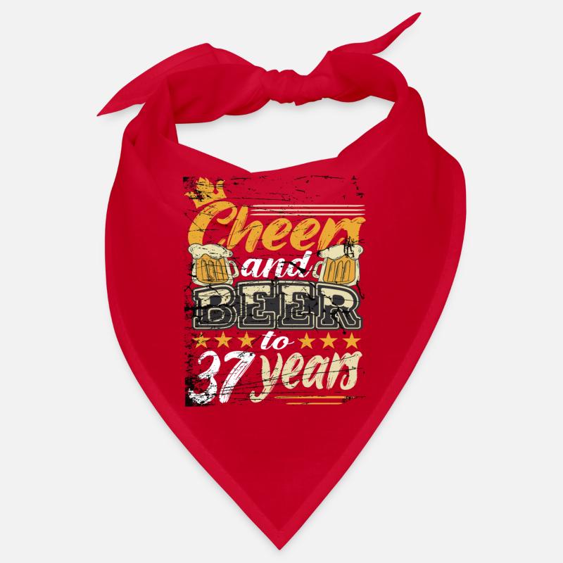 37 Geburtstag Mann Bandana