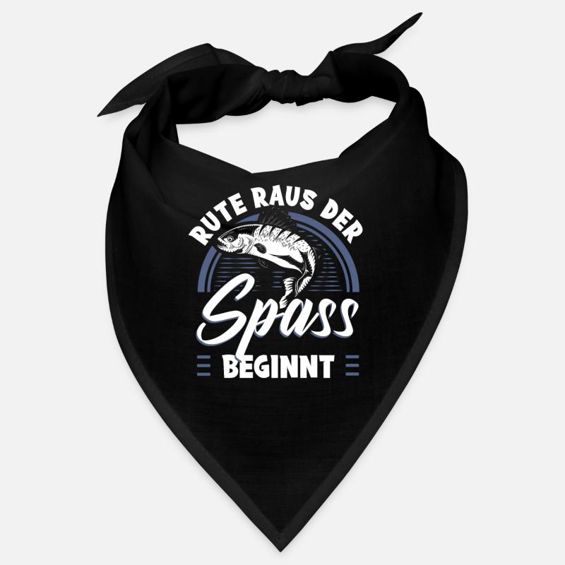 Rute Raus Der Spaß Beginnt Angler Bandana