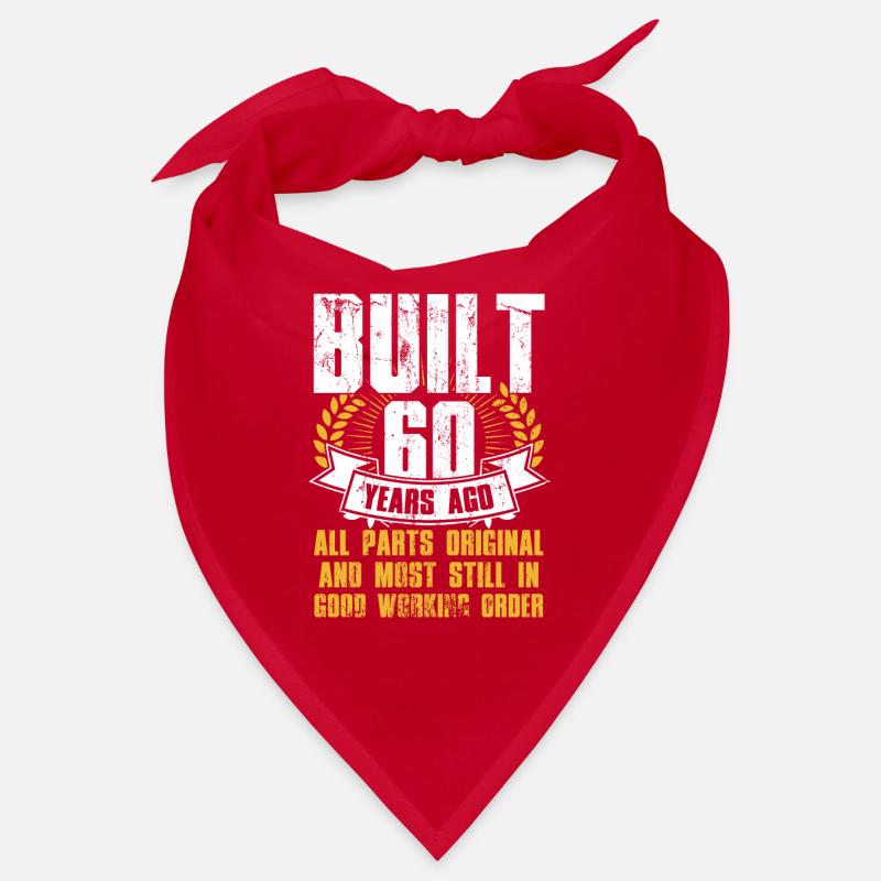 Construit il y a 60 ans 60e anniversaire Bandana