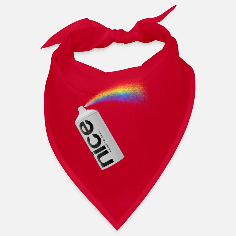 nice - The tangy rainbow spray Bandana