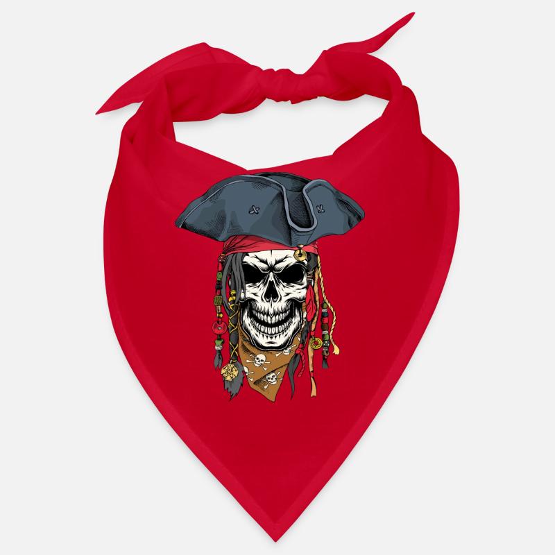 Pirates Skull Bandana
