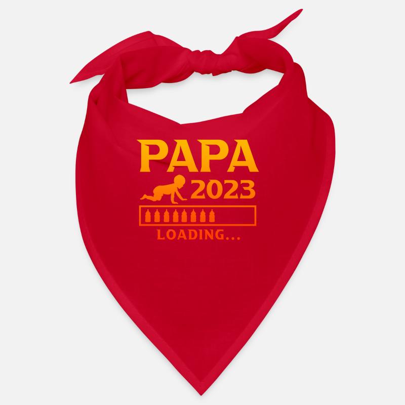 Papa 2023 laoding werdender Papa Bandana