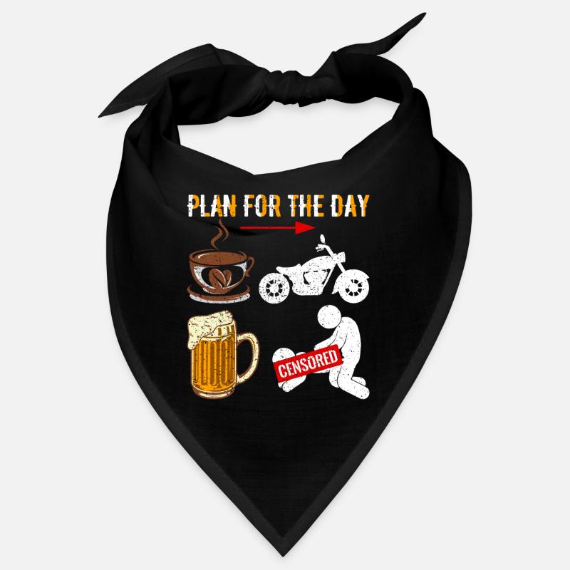 Motorradfahrer Bandana