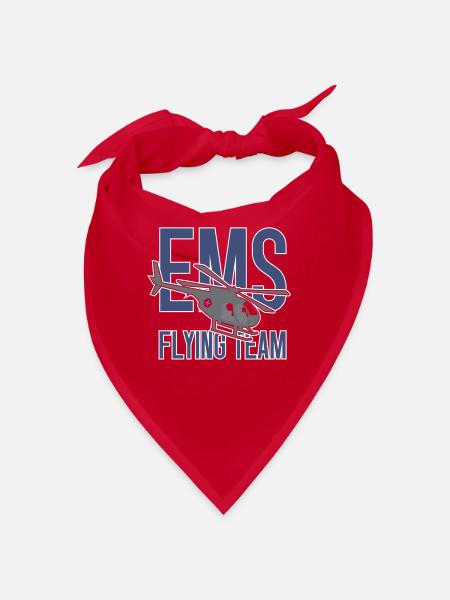Helicopter Helicopter Pilot Helicopter - Bandana - red - Front