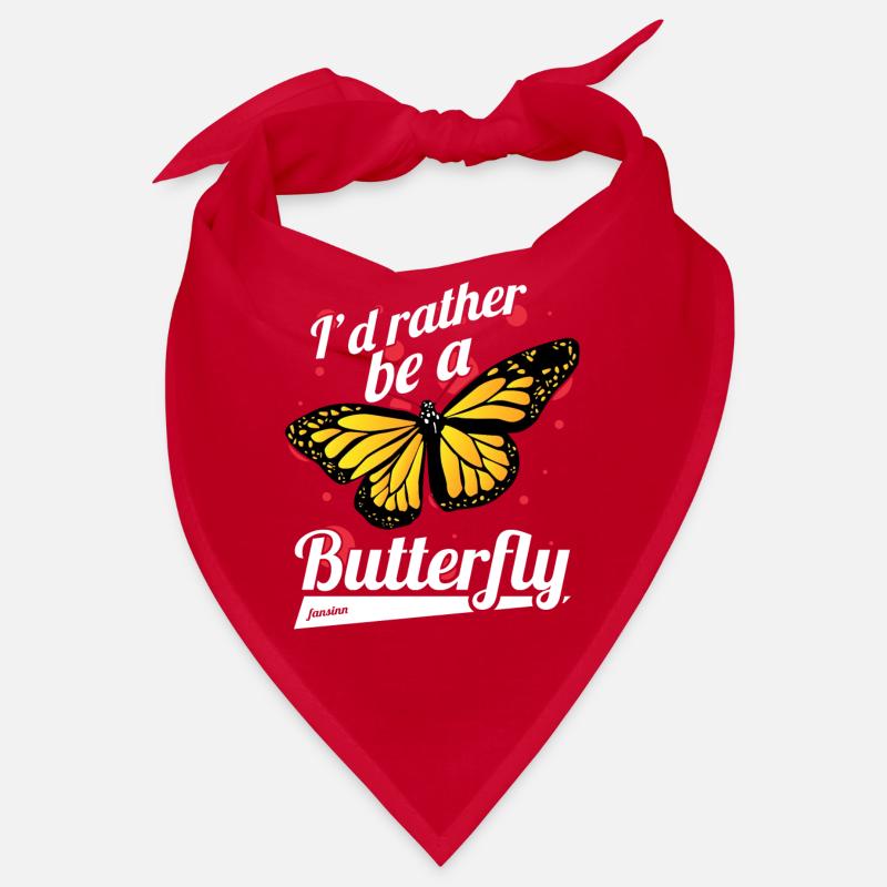 I'd Rather Be A Butterfly Bandana