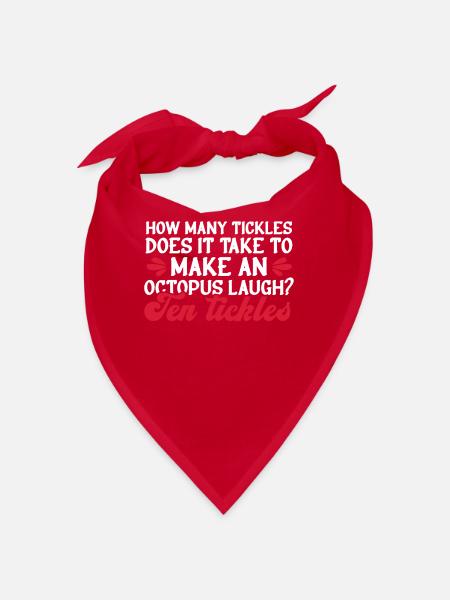 Father jokes Dad Jokes - Bandana - red - Front