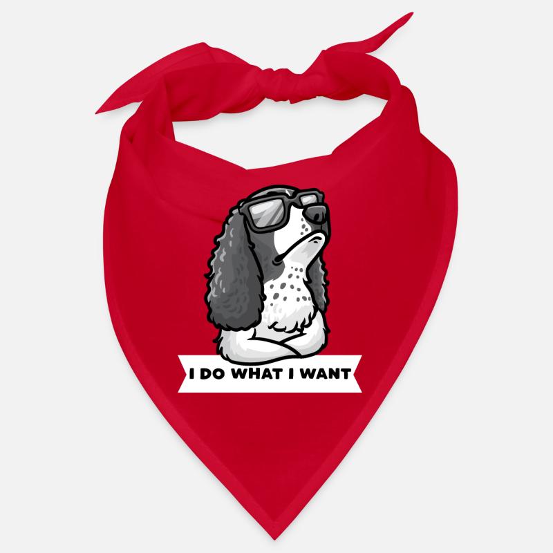 Deutsch Springer Spaniel Chien Bandana