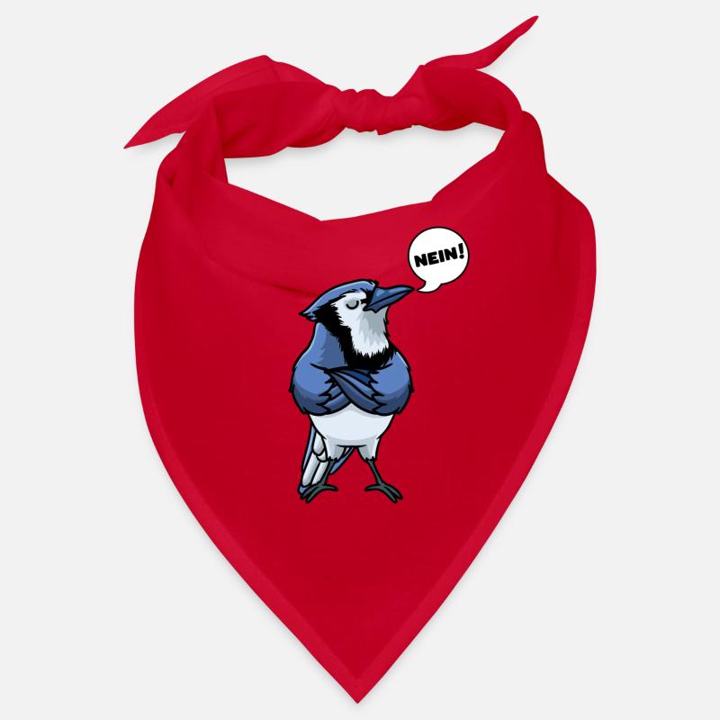 Blue Jay Bird Bandana