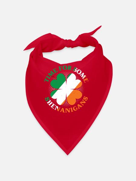 Time For A Bit of Nonsense Ireland Irish Irish - Bandana - red - Front